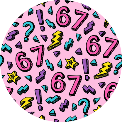 6-7 #forthegirlies Bamboo Short Sleeve Two Piece Pajama Set