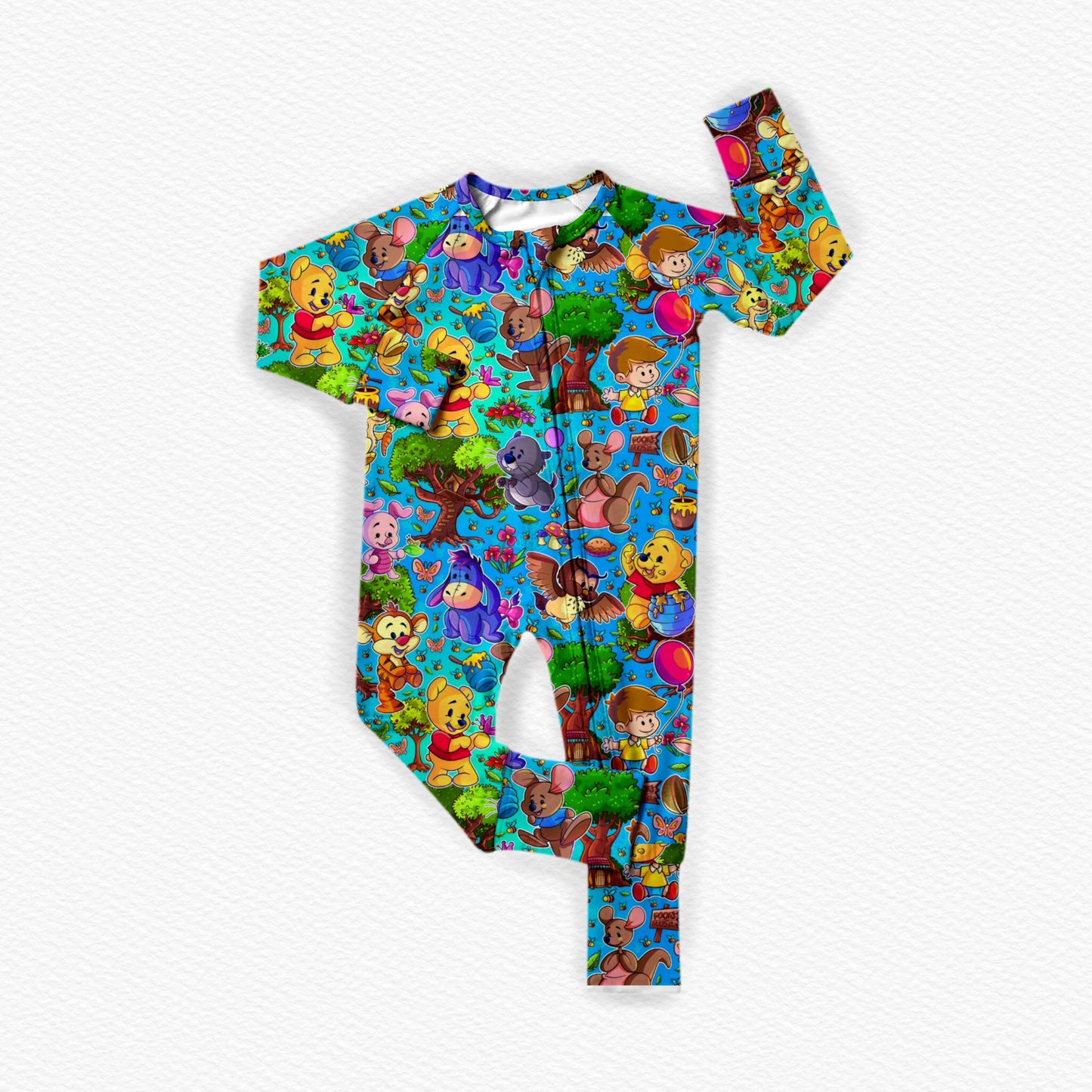 Pooh Toons Bamboo Zippy Pajamas