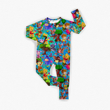 Pooh Toons Bamboo Zippy Pajamas