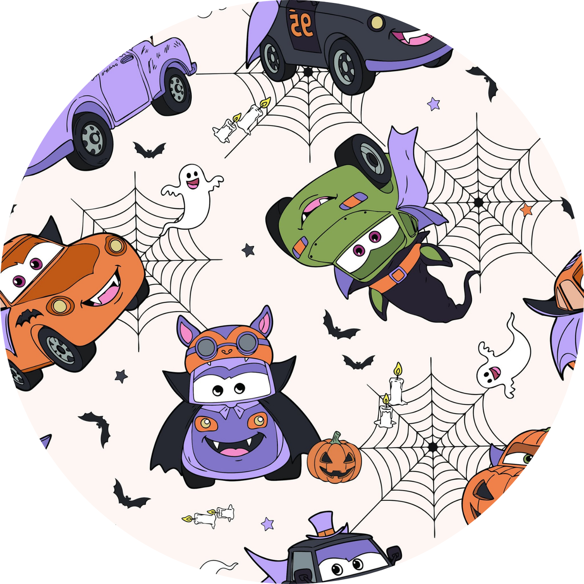 Trunk Or Treat! Double Layered Bamboo Blanket