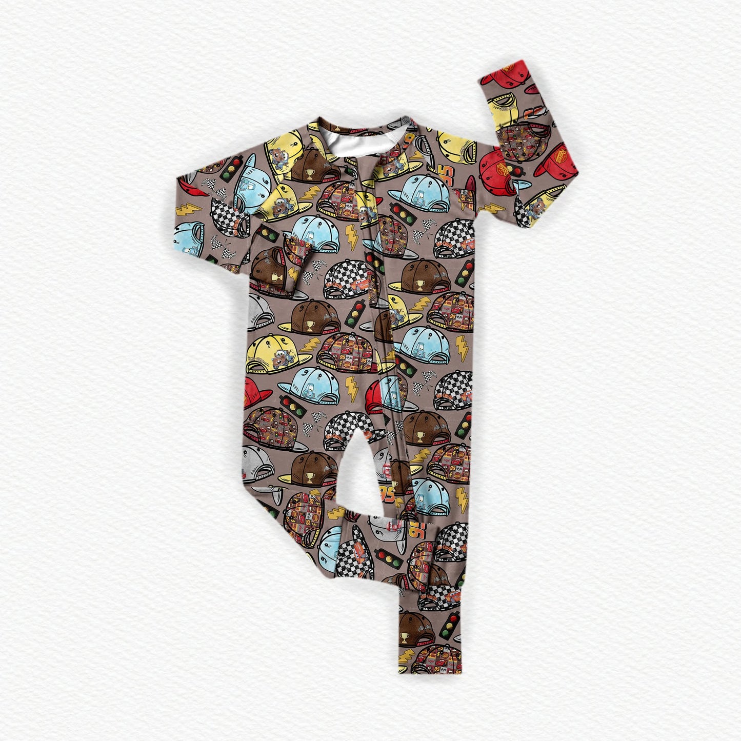 Cars Snapbacks Bamboo Zippy Pajamas