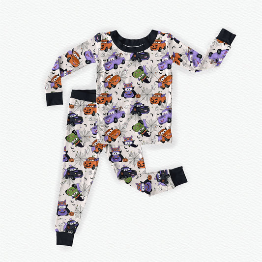 Trunk Or Treat! Bamboo Long Sleeve Two Piece Pajama Set