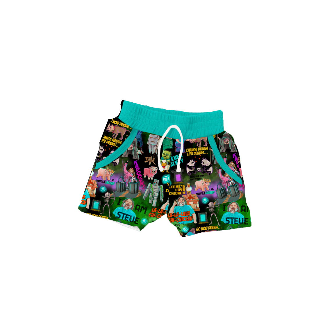 Chicken Jockey Bamboo Youth Jogger Shorts