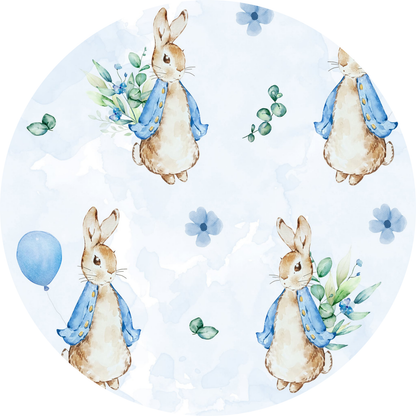 Peter Rabbit Blue Bamboo Youth Dapper Polo Set