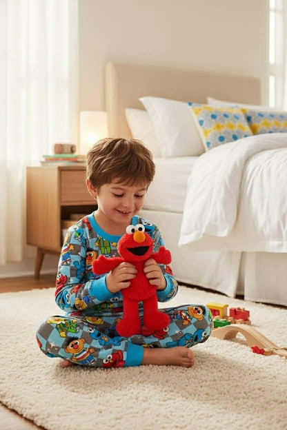 Sunny Days Tiny People Bamboo Long Sleeve Two Piece Pajama Set