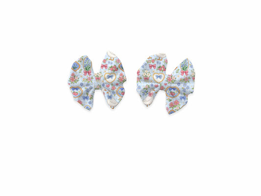 Coquette Girly Piggy Bows (Set of 2)