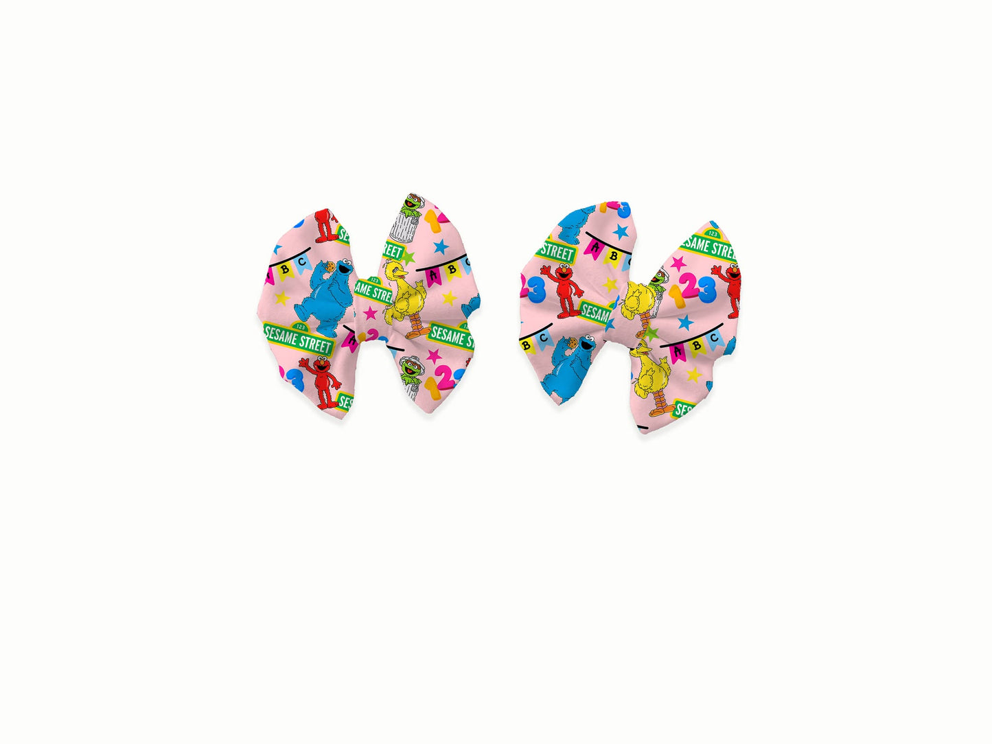 ABC Party PINK Piggy Bows (Set of 2)