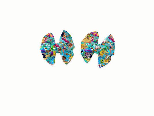 Fun In The Sun Piggy Bows (Set of 2)