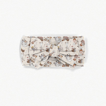 Little Chef Bamboo Bow Headband
