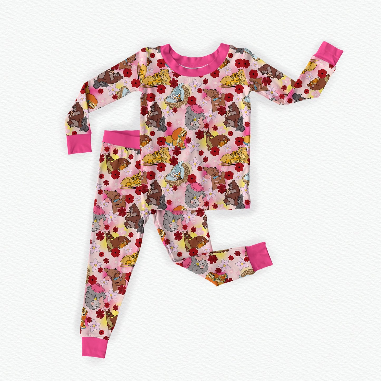 Mom Is Magic Bamboo Long Sleeve Two Piece Pajama Set