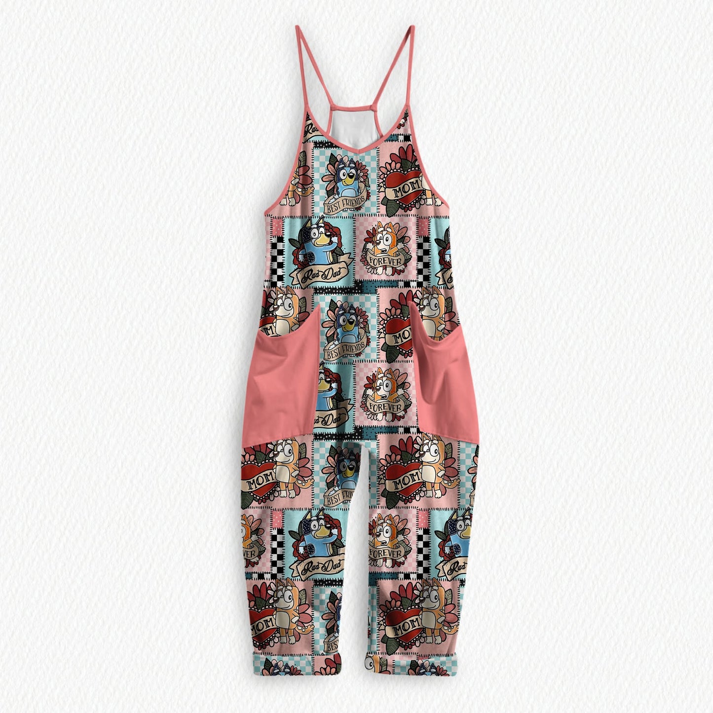 #MOMLIFE Bamboo Youth Cozy Tank Romper