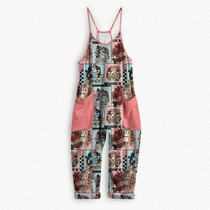 #MOMLIFE Bamboo Youth Cozy Tank Romper