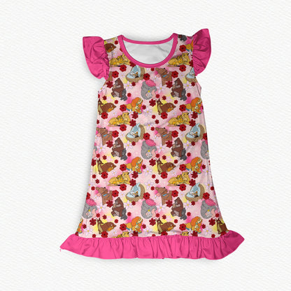 Mom Is Magic Flutter Sleeve Bamboo Nightgown