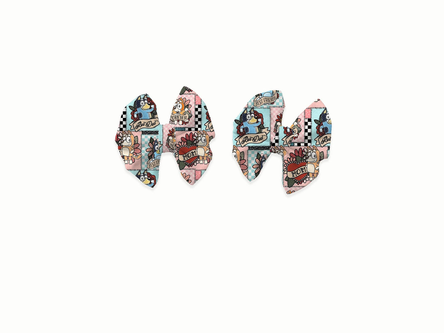 #MOMLIFE Piggy Bows (Set of 2)