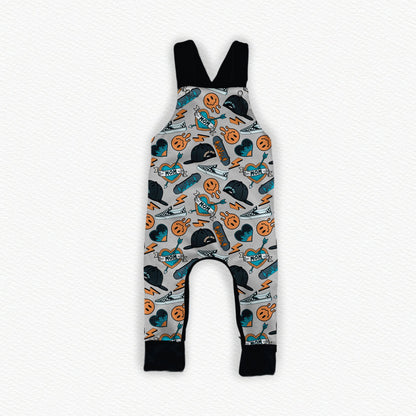 Mama's Skater Boy Bamboo Overalls