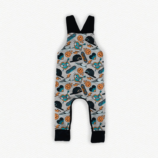 Mama's Skater Boy Bamboo Overalls