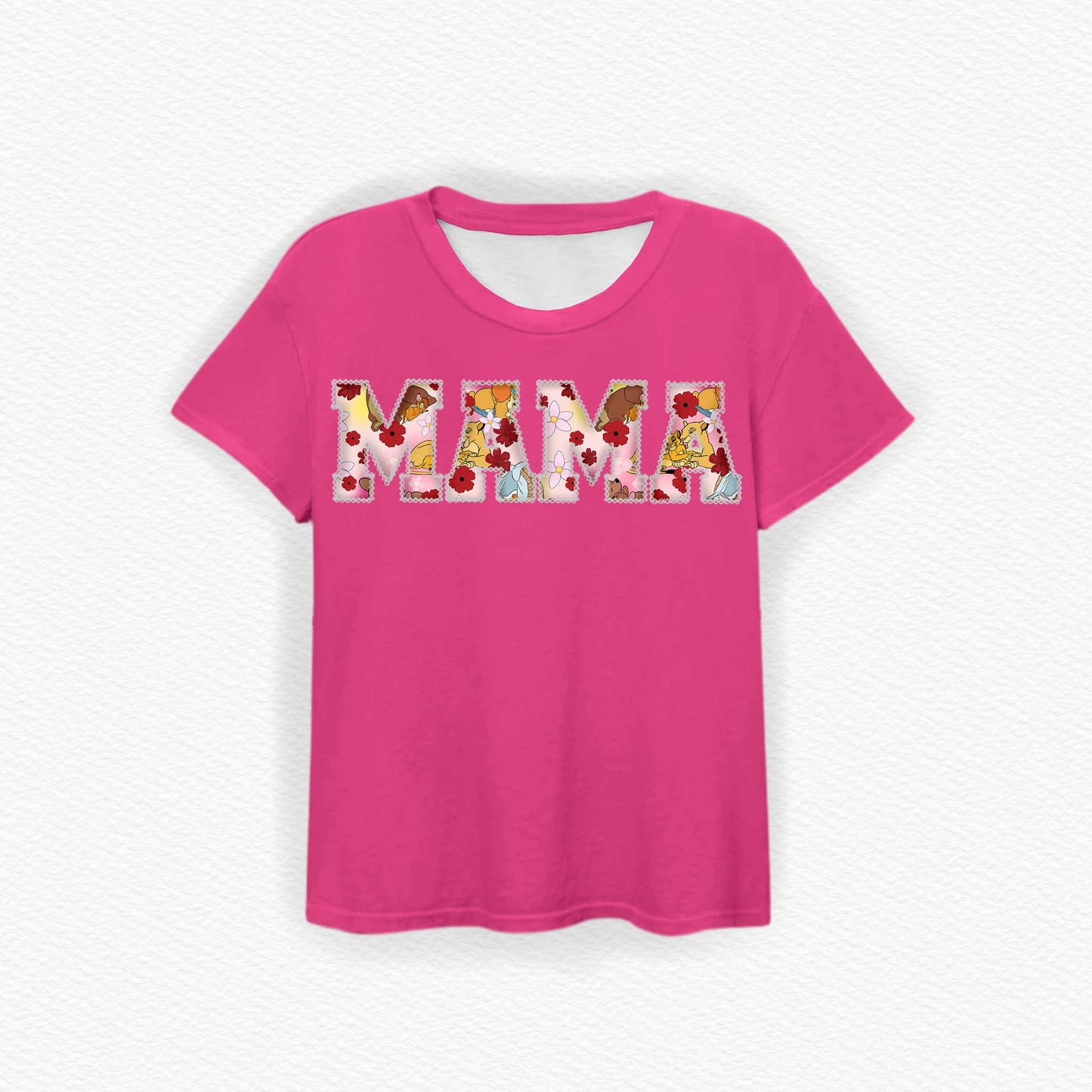 Mom Is Magic MAMA Embroidered Bamboo Tee