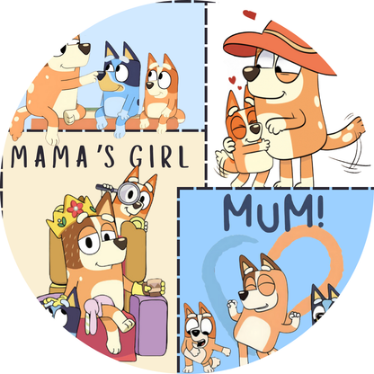 Mama's Girl MAMA Embroidered Bamboo Tee