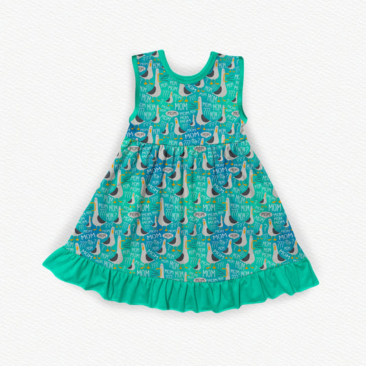 MOM? Bamboo Tank Ruffle Dress
