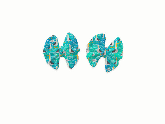 MOM? Piggy Bows (Set of 2)
