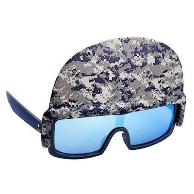 Officially Licensed US Army Helmet Sun Staches