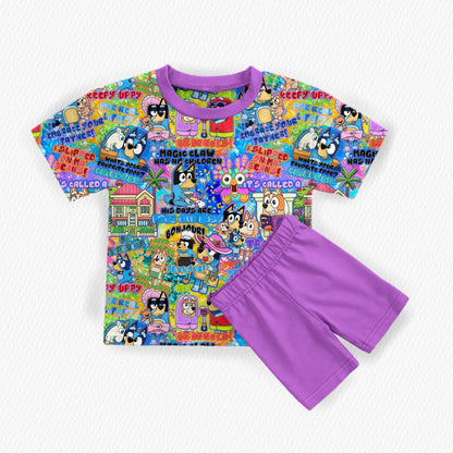 Embrace Your Father! Bamboo Oversized Tee & Biker Shorts