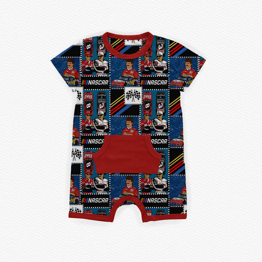 Do It For Dale Bamboo Snap Pocket Romper