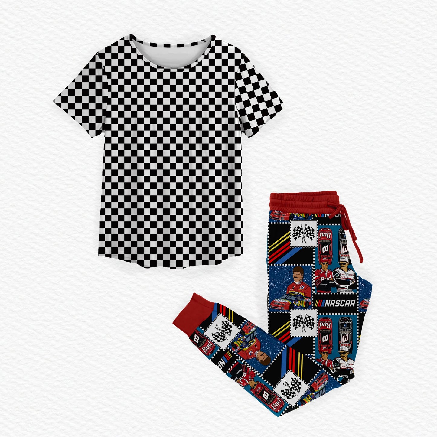 Do It For Dale Bamboo Women's Short Sleeve & Jogger Pants Pajama Set