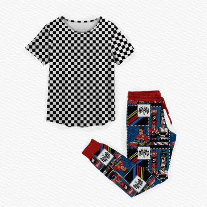 Do It For Dale Bamboo Women's Short Sleeve & Jogger Pants Pajama Set