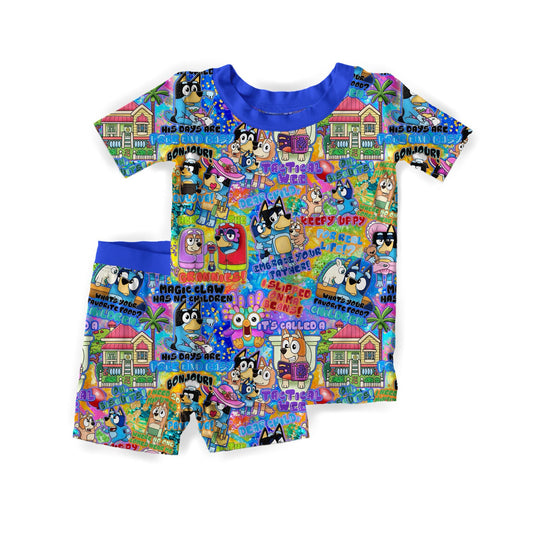 Embrace Your Father! Bamboo Short Sleeve & Shorts Two Piece Pajama Set