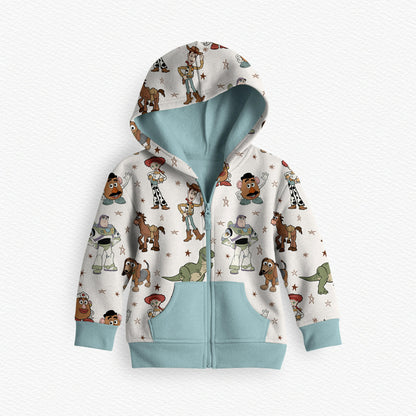 Woody's Roundup! Bamboo French Terry Zip Up Jacket