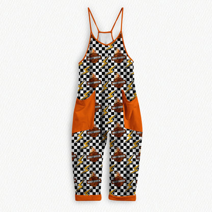 My Daddy Rides A Harley Bamboo Women's Cozy Tank Romper