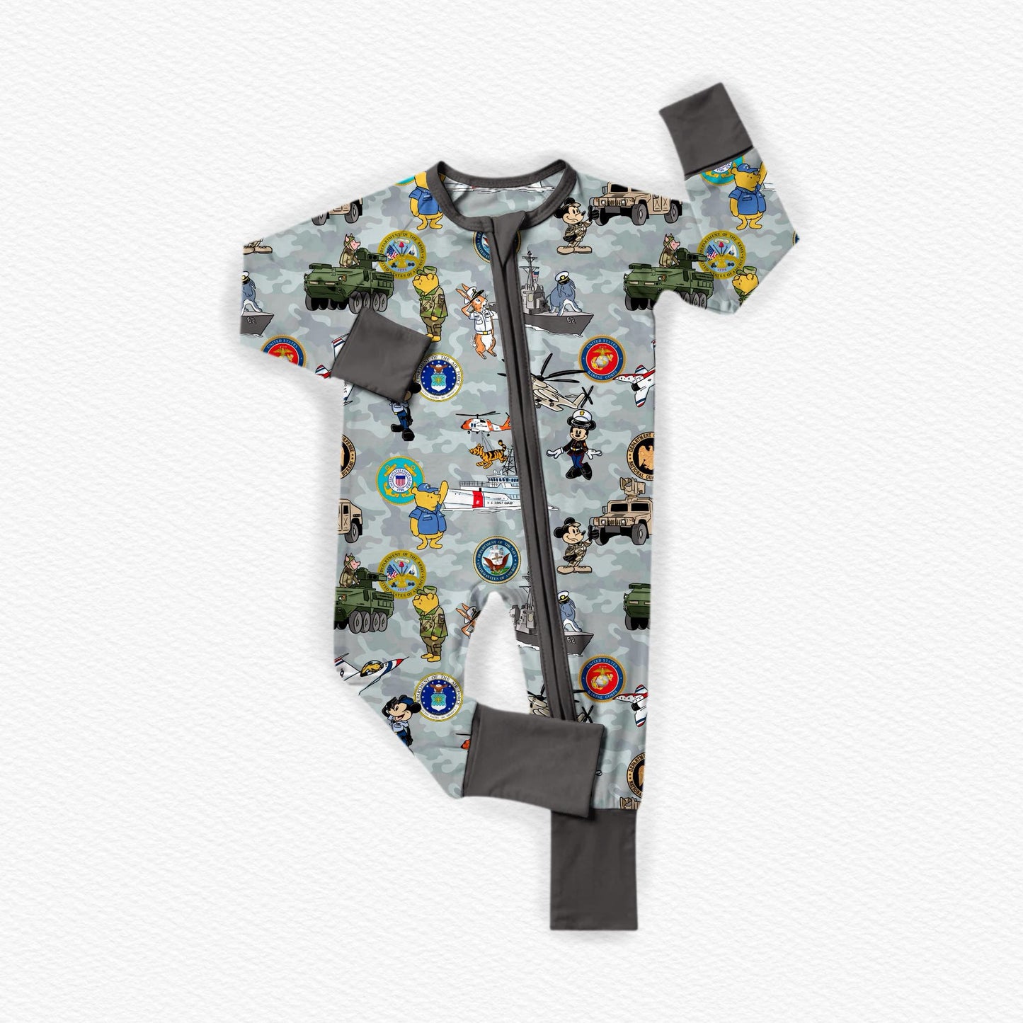 Military Family Bamboo Zippy Pajamas