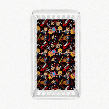 Criminal Minds Tiny People Bamboo Crib Sheet
