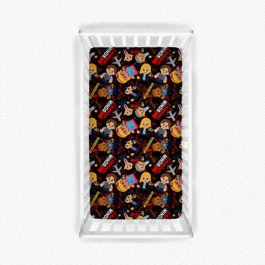 Criminal Minds Tiny People Bamboo Crib Sheet