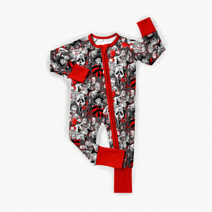 Monochrome Killers Bamboo Zippy Pajamas