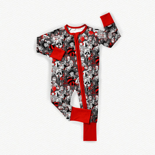 Monochrome Killers Bamboo Zippy Pajamas