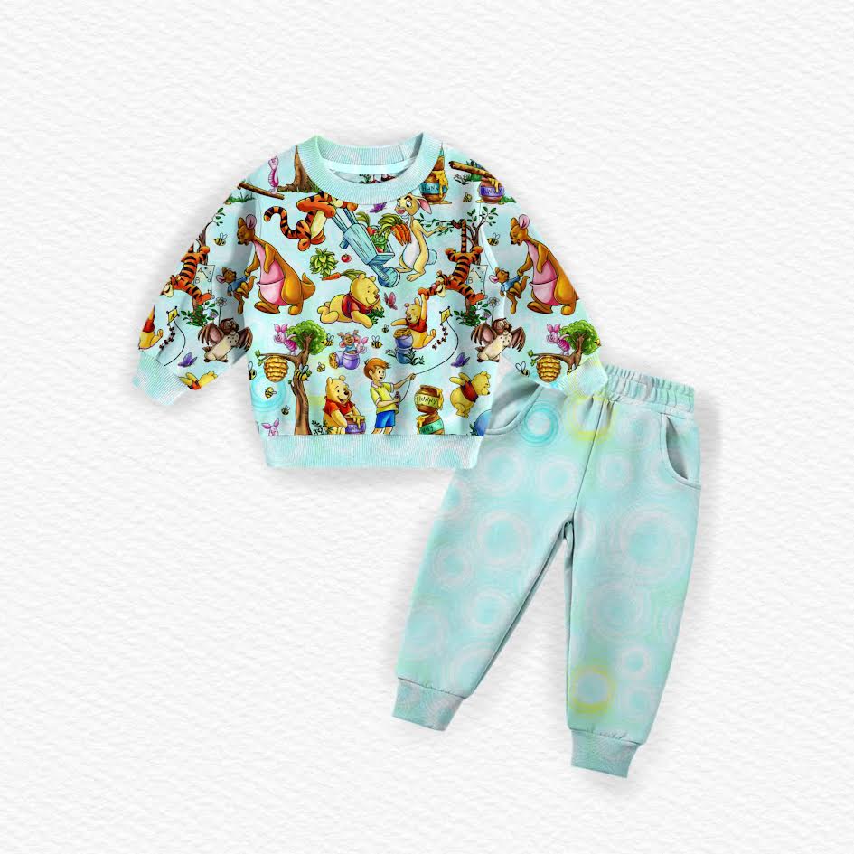 Christopher Robin Bamboo Crewneck & Jogger Set