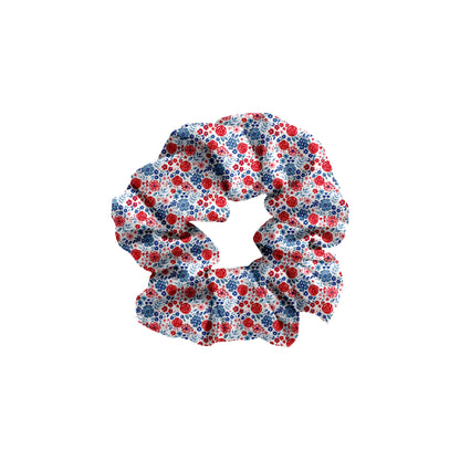 Freedom Florals Bamboo Scrunchie