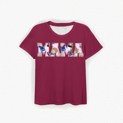 Golden Girls Tiny People MAMA Embroidered Bamboo Tee