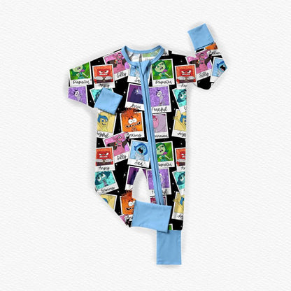 Inside Out Bamboo Zippy Pajamas