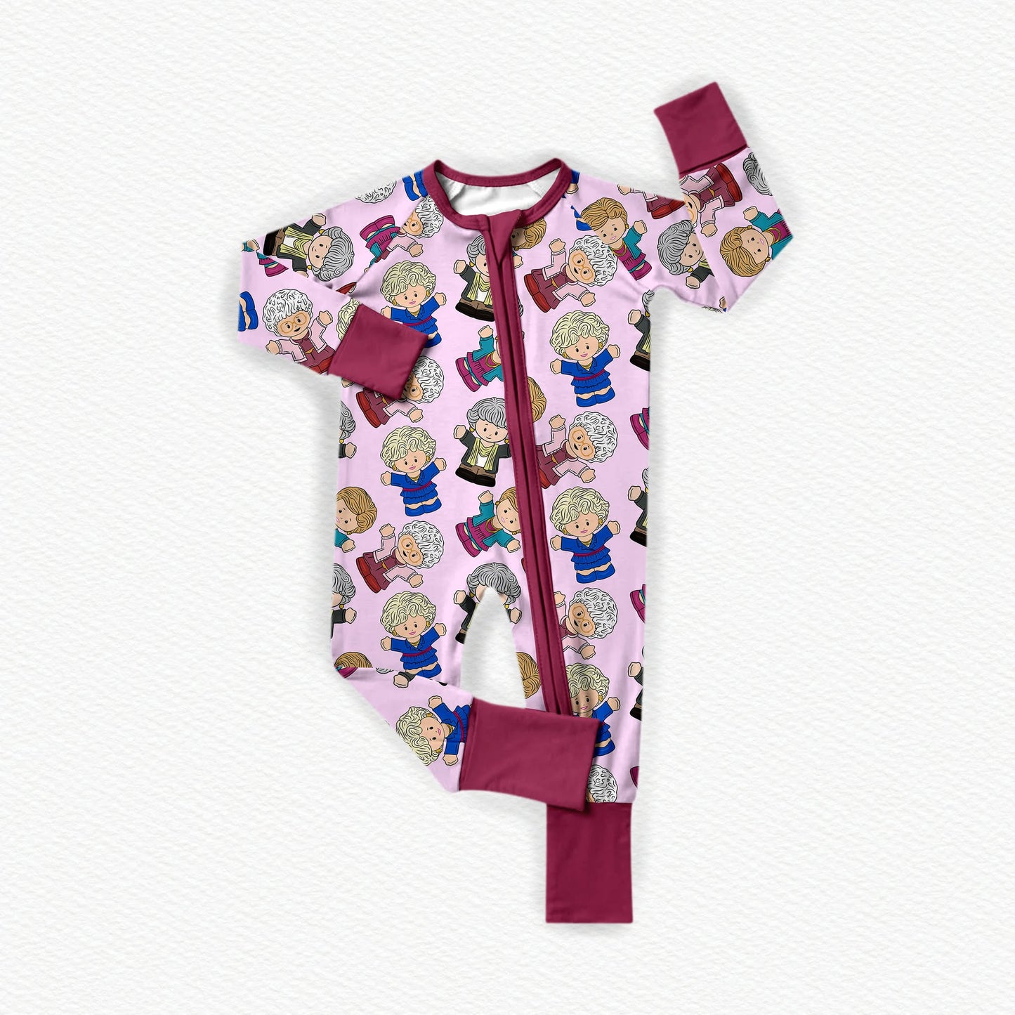 Golden Girls Tiny People Bamboo Zippy Pajamas