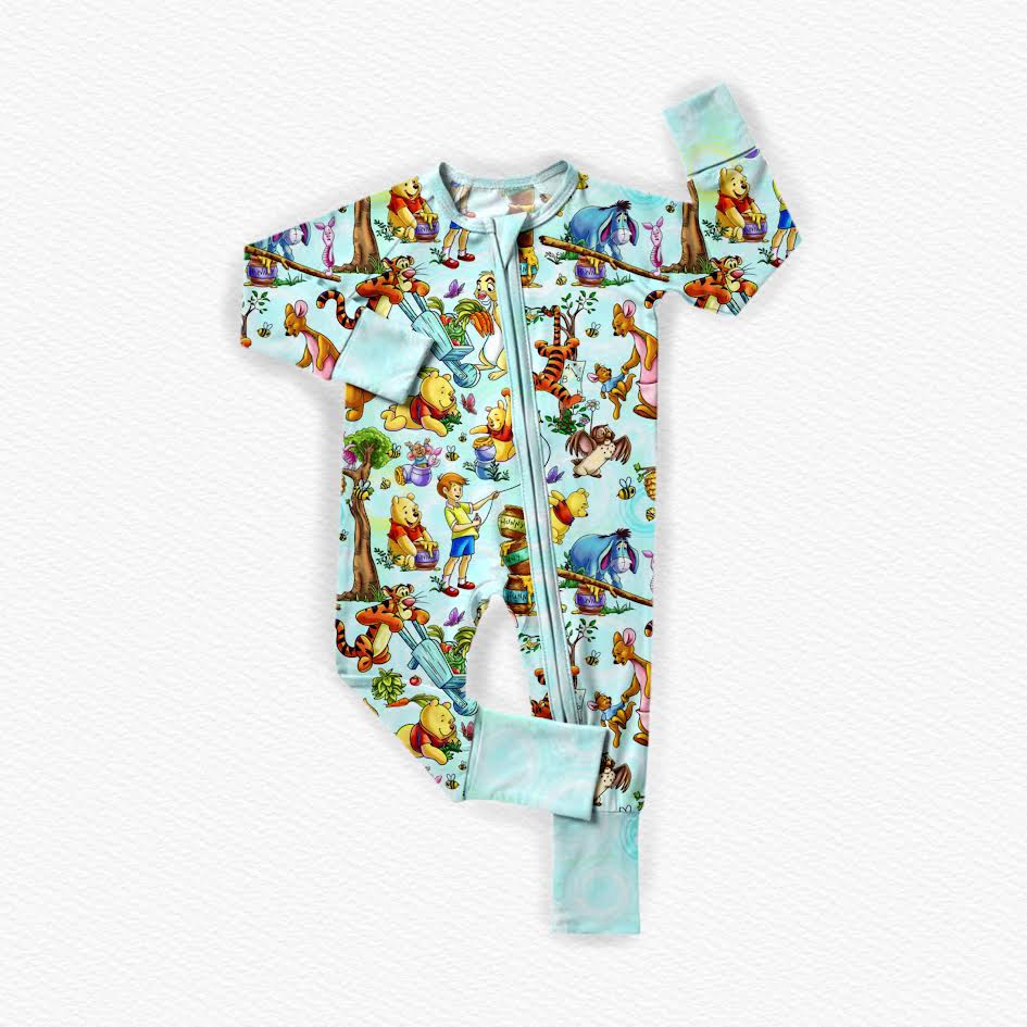 Christopher Robin Bamboo Zippy Pajamas