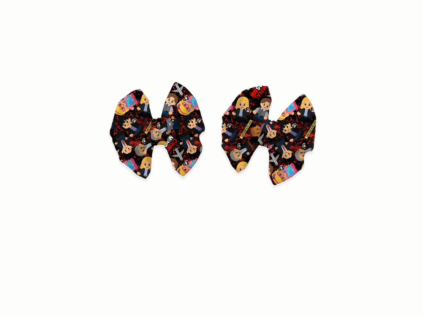 Criminal Minds Tiny People Piggy Bows (Set of 2)