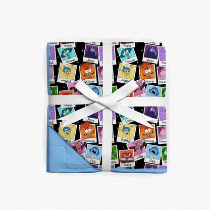 Inside Out Quilted 50x50 Bamboo Blanket