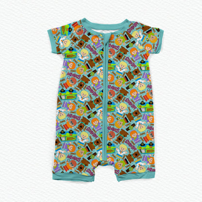 Mystery Machine Tiny People Bamboo Shortie