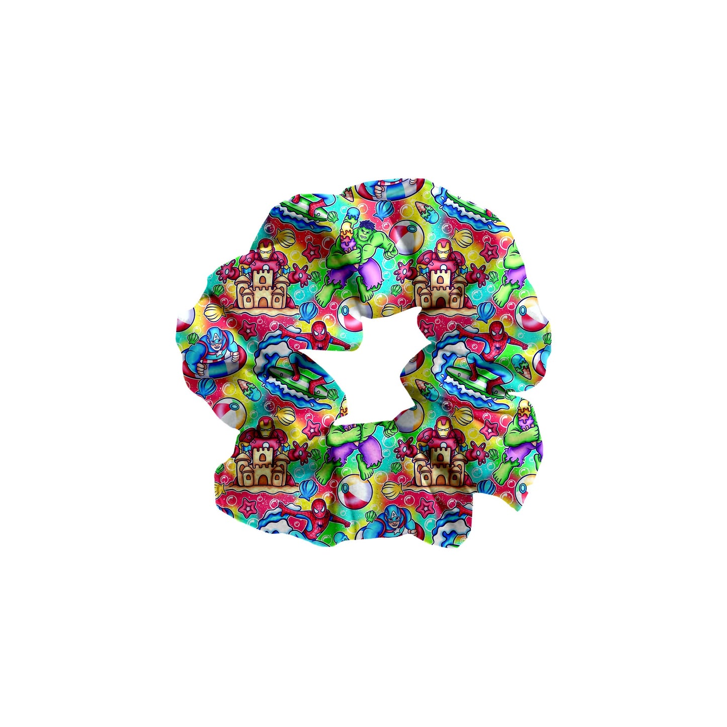 Avenger Vacation Bamboo Scrunchie
