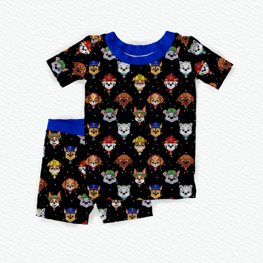 "I'm All Ears!" Bamboo Short Sleeve Shorts Two Piece Pajama Set