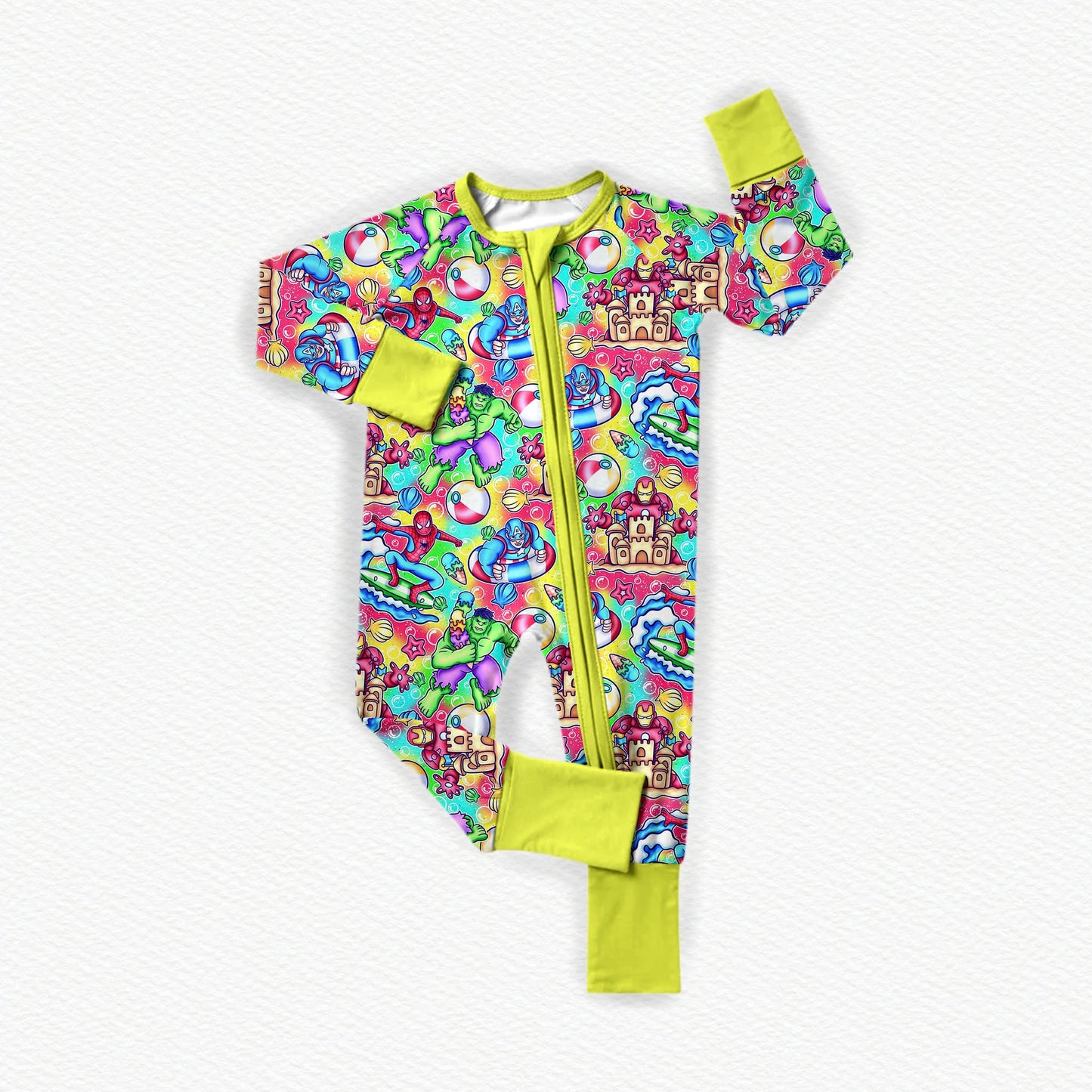 Avenger Vacation Bamboo Zippy Pajamas