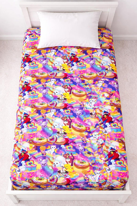 Lisa Neon Bamboo Twin/Full Sheet